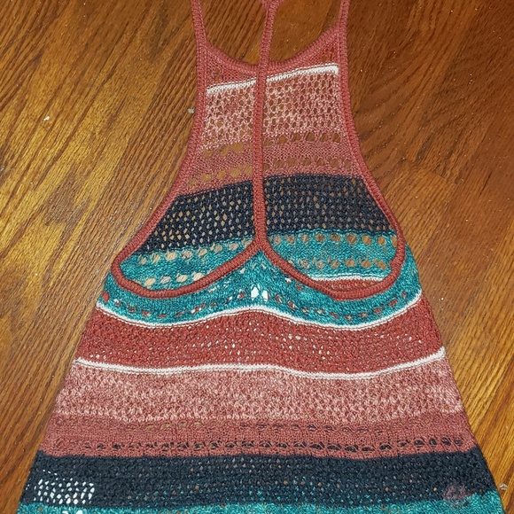 NWOT American Eagle unique Crochet Tank top - Picture 6 of 8